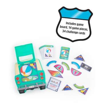 Fat Brain Toys Road Trip Packing Puzzle - Travel Brainteaser Game for Ages 8+