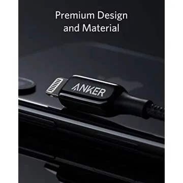 Anker Powerline+ III Lightning Charging Cable 90 cm, MFi Certified, for iPhone 11/11 Pro / 11 Pro Max/Xs/XS Max/XR/X / 8/8 Plus / 7/7 Plus / 6/6 Plus / 5 / 5S and More