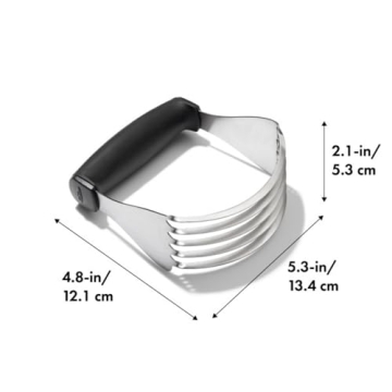 OXO Good Grips Stainless Steel Dough Blender for Pastries