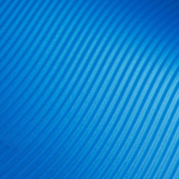 Amazon Basics Extra Thick Exercise Yoga Gym Floor Mat with Carrying Strap, 74 x 24 x .5 Inches, Blue