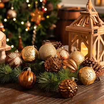 Valery Madelyn 35ct Shatterproof Christmas Ornaments Set