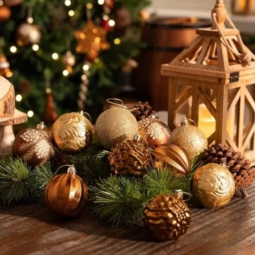 Valery Madelyn 35ct Shatterproof Christmas Ornaments Set