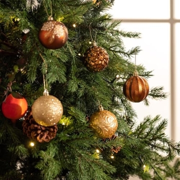 Valery Madelyn 35ct Shatterproof Christmas Ornaments Set