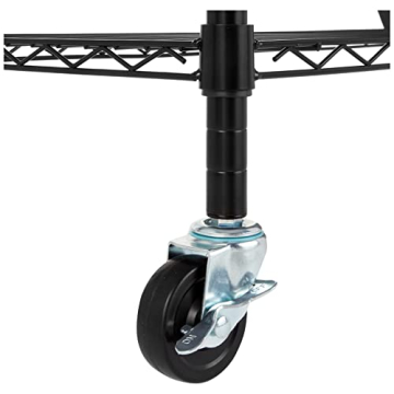 Amazon Basics Heavy Duty 5-Shelf Adjustable Wire Rack