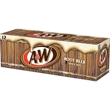 Buy A&W Root Beer Soda Pack of 12 - Classic Flavor