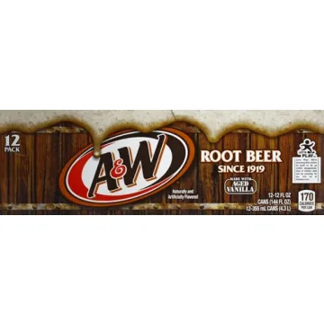 Buy A&W Root Beer Soda Pack of 12 - Classic Flavor