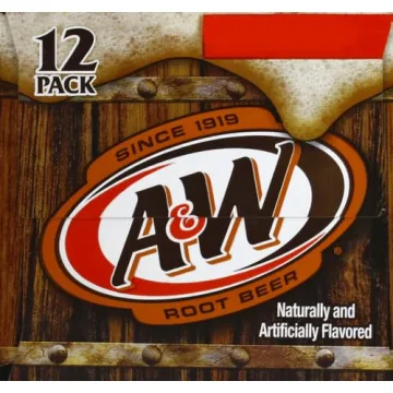 Buy A&W Root Beer Soda Pack of 12 - Classic Flavor
