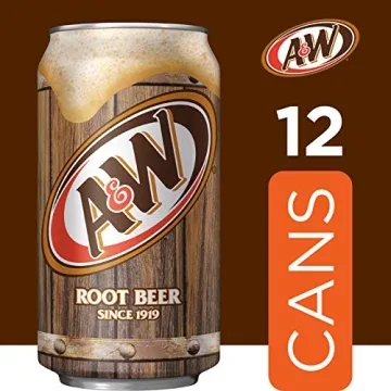 Buy A&W Root Beer Soda Pack of 12 - Classic Flavor
