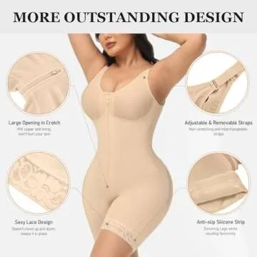 M MYODRESS Faja Body Shaper for Women, Full Compression Suit