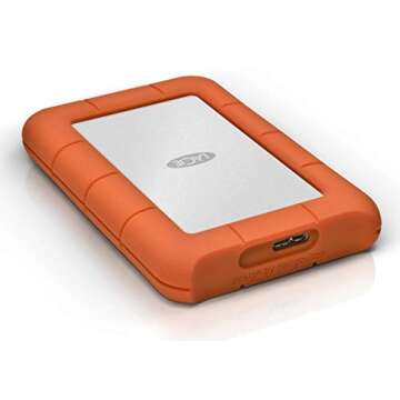 LaCie Rugged USB 3.0 4TB Mini Hard Drive + SanDisk Ultra 32GB 80MB/s SD Card + MMC MultimediaCard & SD Secure Digital Reader USB Bundle