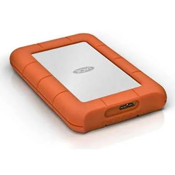 LaCie Rugged USB 3.0 4TB Mini Hard Drive + SanDisk Ultra 32GB 80MB/s SD Card + MMC MultimediaCard & SD Secure Digital Reader USB Bundle