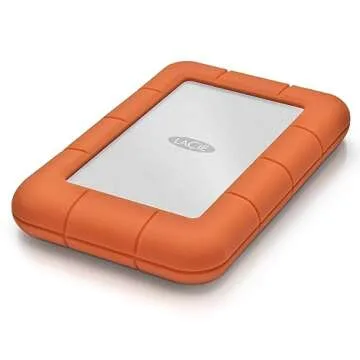 LaCie Rugged USB 3.0 4TB Mini Hard Drive + SanDisk Ultra 32GB 80MB/s SD Card + MMC MultimediaCard & SD Secure Digital Reader USB Bundle