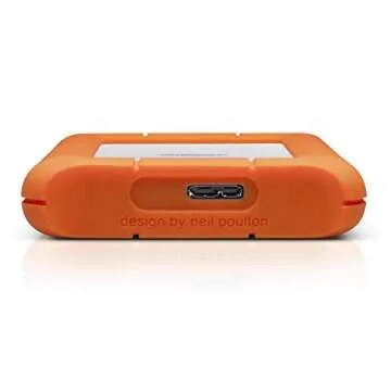 LaCie Rugged USB 3.0 4TB Mini Hard Drive + SanDisk Ultra 32GB 80MB/s SD Card + MMC MultimediaCard & SD Secure Digital Reader USB Bundle