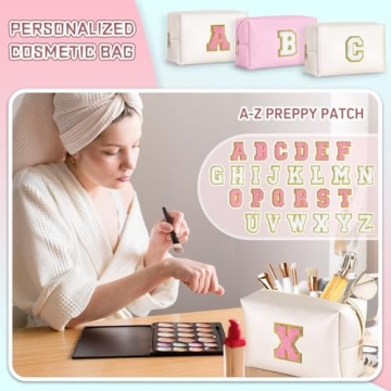 Topeast Personalized Travel Makeup Bag for All Ages