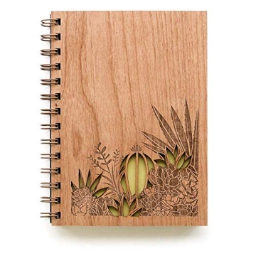 Desert Garden Journal: Handmade, Sustainable, Inspirational Writing Notebook