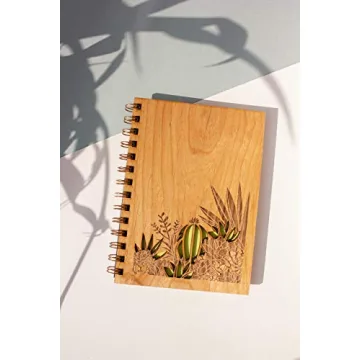 Handmade Desert Garden Journal Sustainable Inspirational Notebook