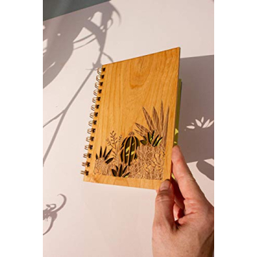 Handmade Desert Garden Journal Sustainable Inspirational Notebook