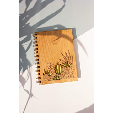 Handmade Desert Garden Journal Sustainable Inspirational Notebook