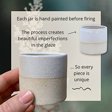 SHIBUSA Match Holder | Stylish Ceramic Jar for Matches
