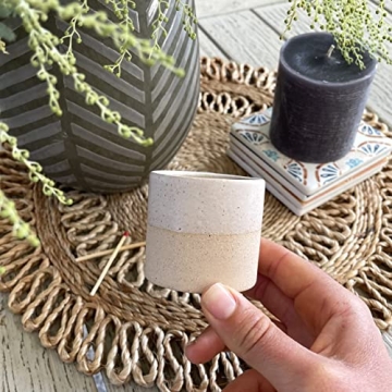 SHIBUSA Match Holder | Stylish Ceramic Jar for Matches