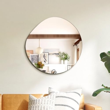 Unique Irregular Bathroom Mirror for Stylish Decor