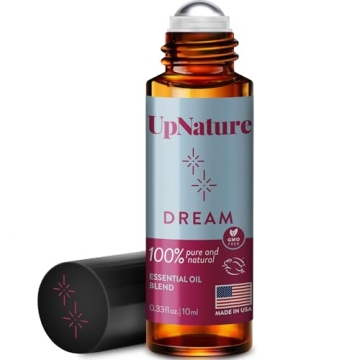 UpNature Dream Sleep Essential Oil Roll On – Natural Sleeping Blend with Lavender, Chamomile Aroma...
