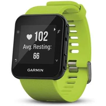 Garmin Forerunner 35 GPS Running Watch in Lime