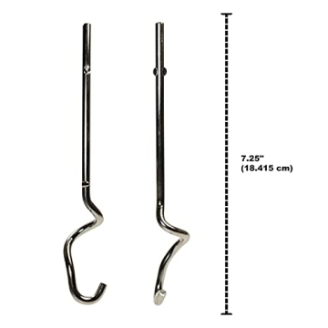 Univen Dough Hooks for KitchenAid Hand Mixers