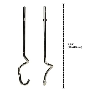 Univen Dough Hooks for KitchenAid Hand Mixers