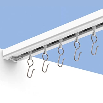 RoomDividersNow Curtain Track Set - Durable Room Dividers