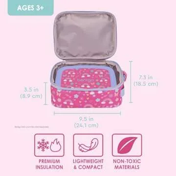 Bentgo Kids Insulated Lunch Tote - Lightweight & Durable