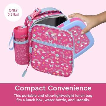 Bentgo Kids Insulated Lunch Tote - Lightweight & Durable
