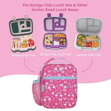 Bentgo Kids Insulated Lunch Tote - Lightweight & Durable