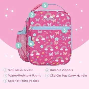 Bentgo Kids Insulated Lunch Tote - Lightweight & Durable