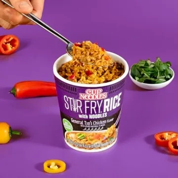 Nissin Cup Noodles Stir Fry Rice with Chicken, 6-Pack