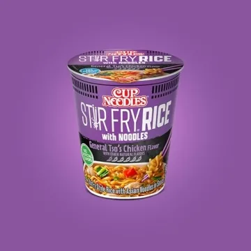 Nissin Cup Noodles Stir Fry Rice with Chicken, 6-Pack