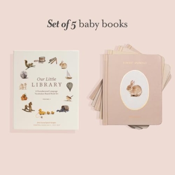 Our Little Library: Educational Board Book Set for Babies