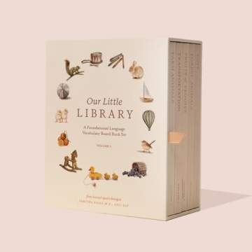 Our Little Library: Educational Board Book Set for Babies