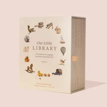 Our Little Library: Educational Board Book Set for Babies