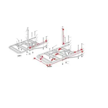 Swagman 4-Bike Bumper Rack for RVs and Campers