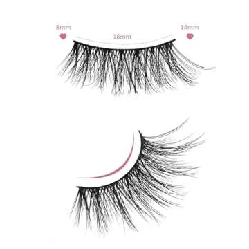 Onlyall Half Eyelashes for Natural Glam