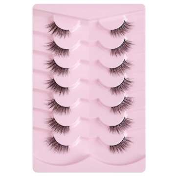 Onlyall Half Eyelashes for Natural Glam