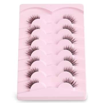 Onlyall Half Eyelashes for Natural Glam