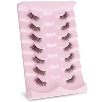 Onlyall Half Eyelashes for Natural Glam