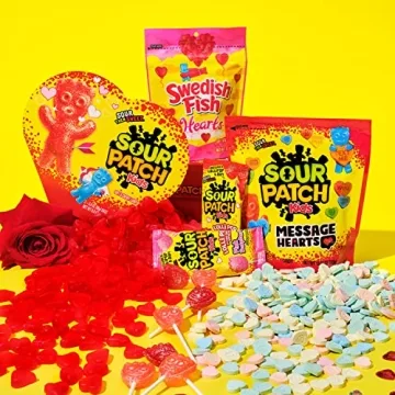 SOUR PATCH KIDS Lollipops for Valentine's Day - 20 Count