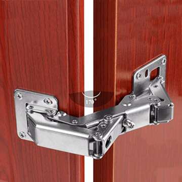 175 Degree Concealed Hydraulic Hinges for Frameless Cabinets