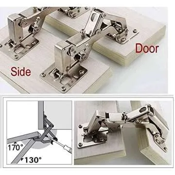 175 Degree Concealed Hydraulic Hinges for Frameless Cabinets