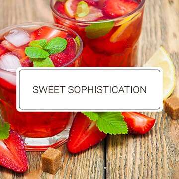 Monin - Strawberry Rose Syrup, Strawberry Rose Flavoring, Strawberry Rose Flavored Syrup, Coffee Flavoring, Natural Flavoring, Great for Lattes, Teas, Lemonades, Cocktails, & More (750 ml)