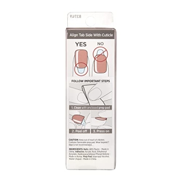 KISS imPRESS No Glue Press On Nails in Sandbox Pink