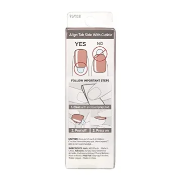 KISS imPRESS No Glue Press On Nails in Sandbox Pink